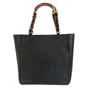 Chanel Vintage Leather Tote Bag